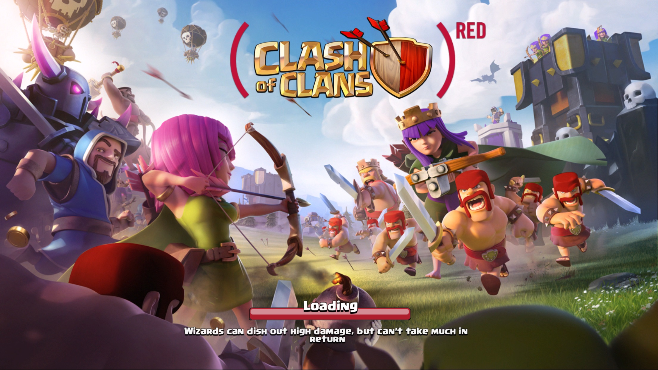 Clash Of Clans v .. Mod Apk With unlimited coins and gems 