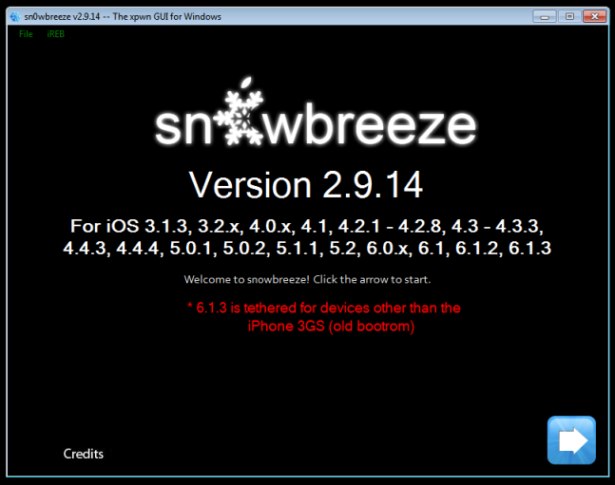 snowbreeze jailbreak, iOS 6.1.3 (5)