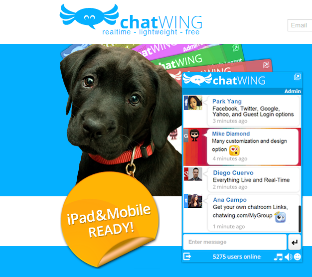Chatwing, Chatwing messenger, Chatwing app, Chat Wing