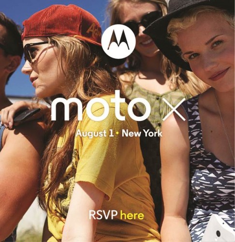 Moto X launch, Moto X event