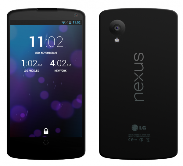 Nexus 5 specs leaked through log