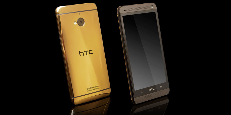 HTC One Gold Edition by Gold genie