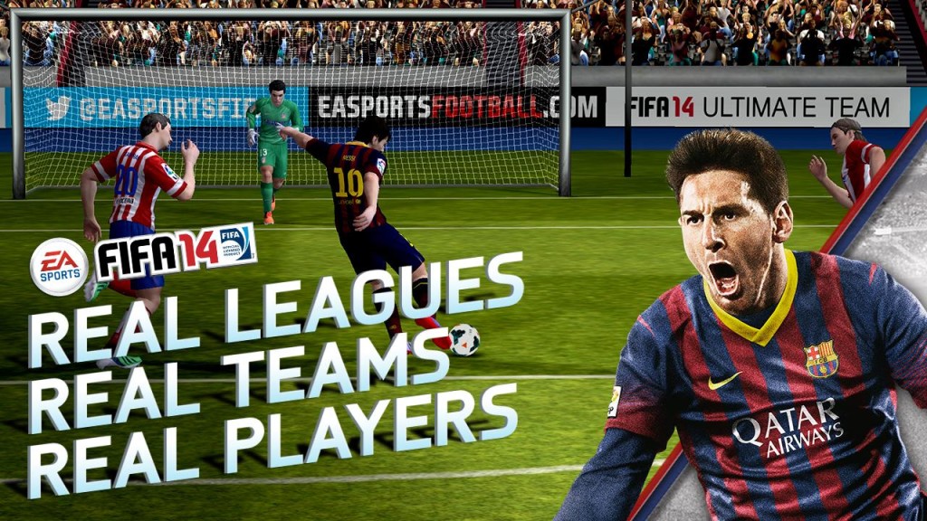Download FiFa 14 on your iOS and Android