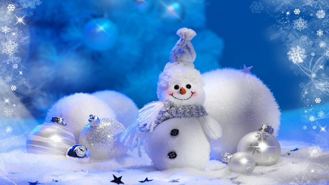 3d-lovely-snowman,1366×768,54757
