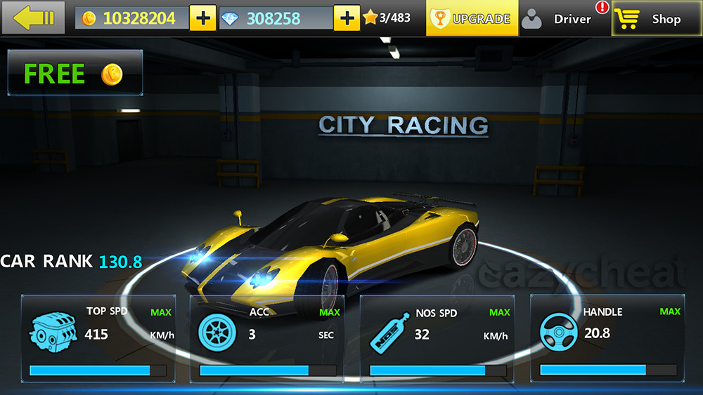 mod apk for city racing 3d
