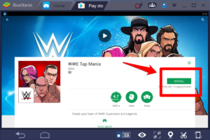WWE Tap Mania for Windows 10 PC