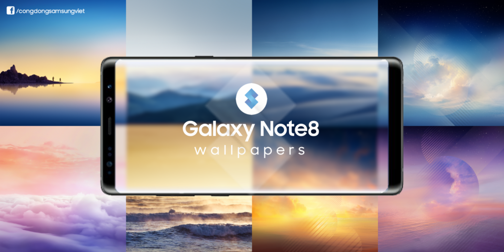 Samsung Galaxy Note 8 Stock Wallpapers