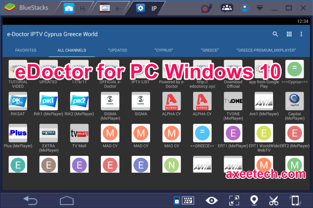 eDoctor Free IPTV app for PC Windows 10
