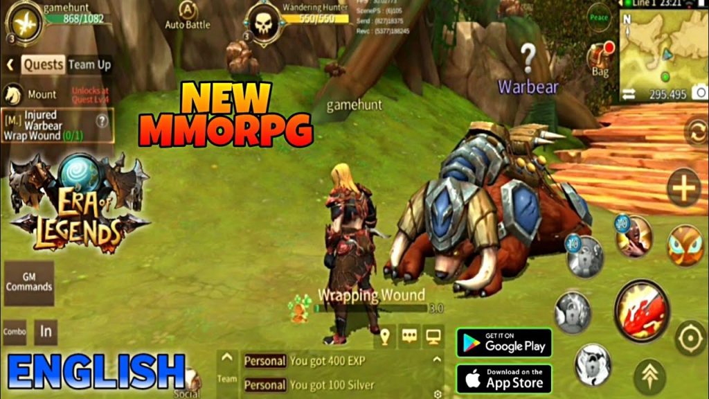 Era of Legends Mod Apk - Fantasy MMORPG in your mobile