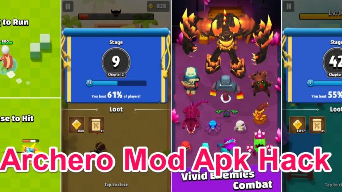 Archero Apk Mod hack for Android 2019
