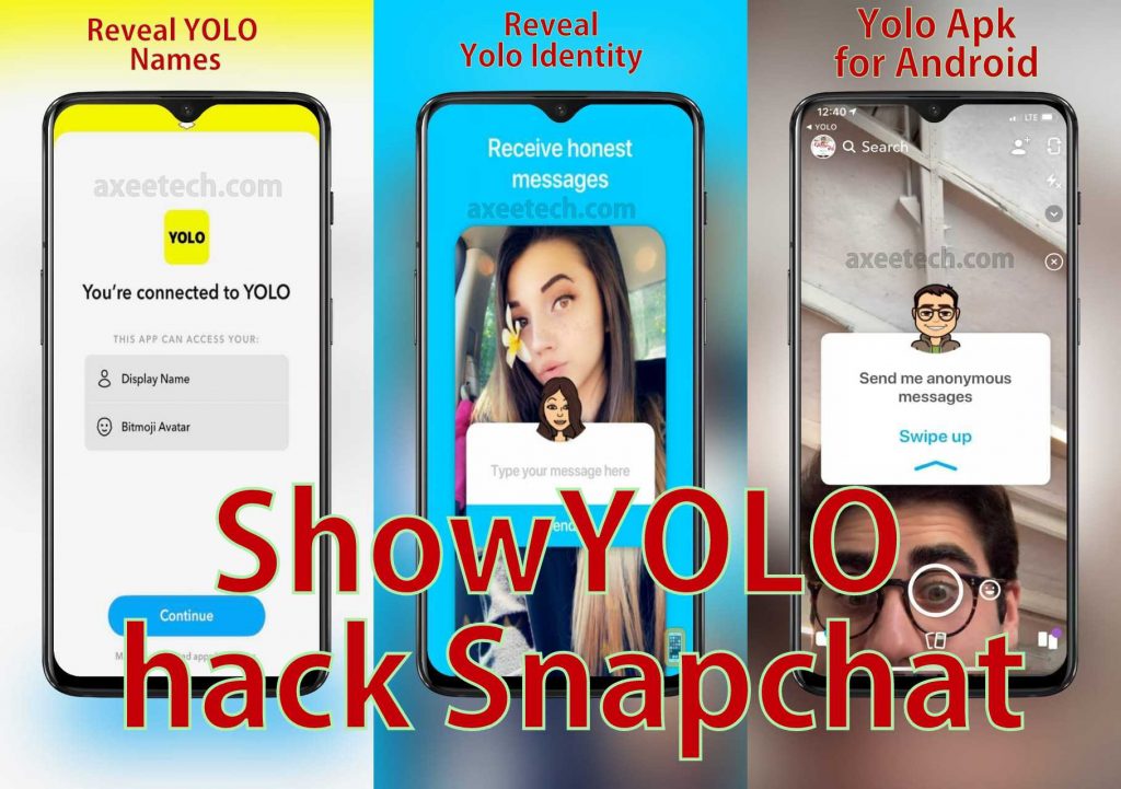 Show Yolo Names or Reveal Yolo Snapchat Identity