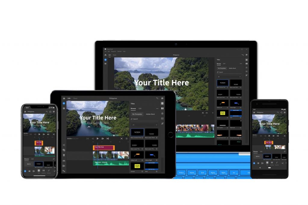 Adobe Premiere Rush Apk for Android 2019
