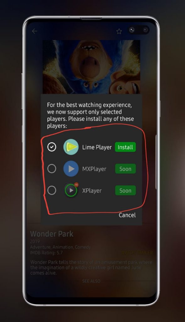 Lime player 1.0.2 apk download for Android 2019