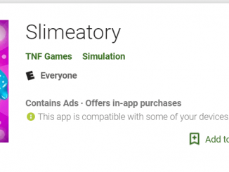 Slimeatory Google Play Store Link