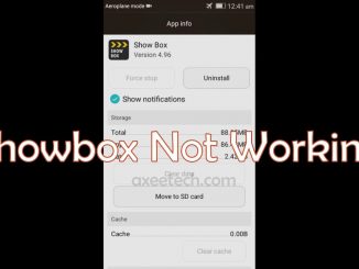 Showbox Not working Error Fix