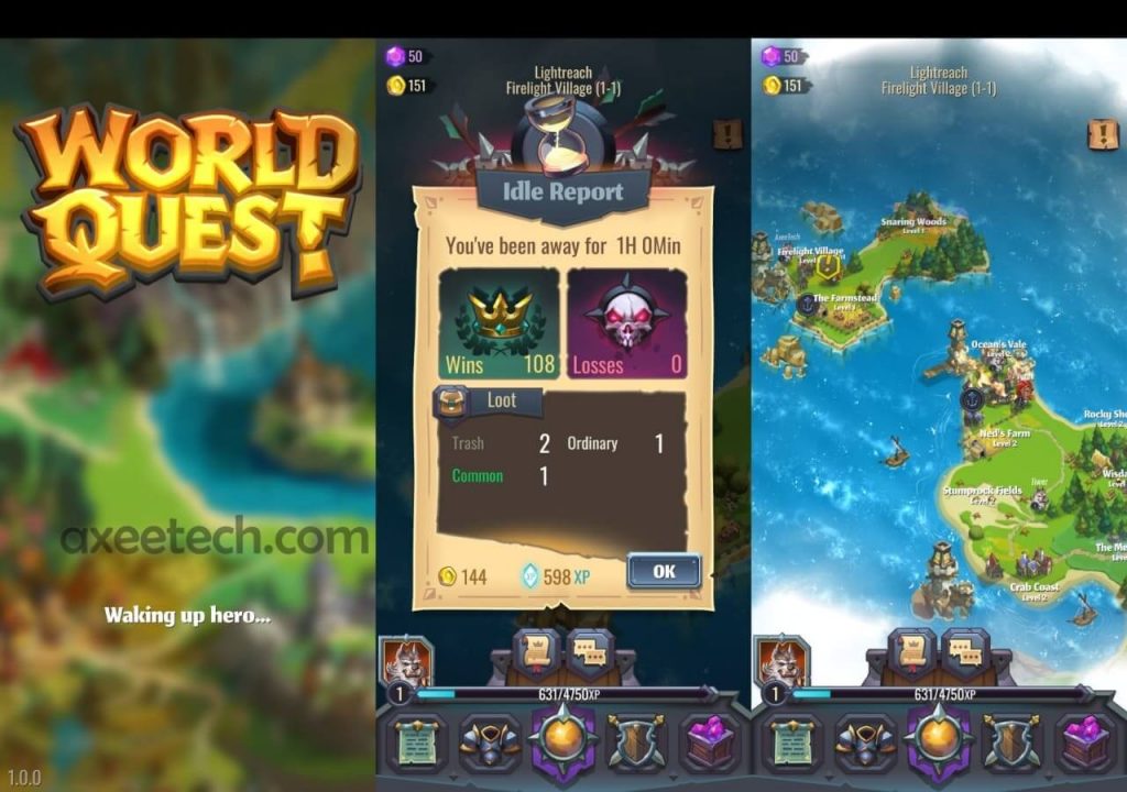 World Quest Android game by Rovio