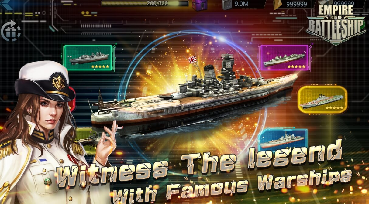 Empire Rise of Battleship Mod Apk hack Android Download
