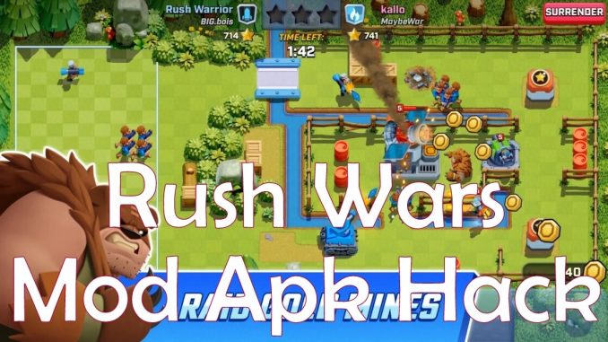 Rush Wars Mod Apk hack for Android