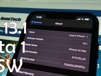 iOS 13.1 Beta 1 ipsw