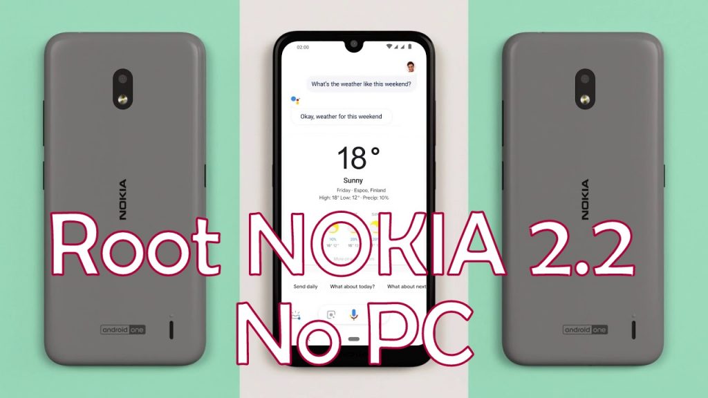 Root Nokia 2.2 No PC