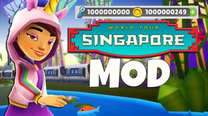 Subway Surfers Singapore Mod apk 1.109.0 hack