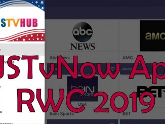 USTvNow RWC 2019 Live Streaming