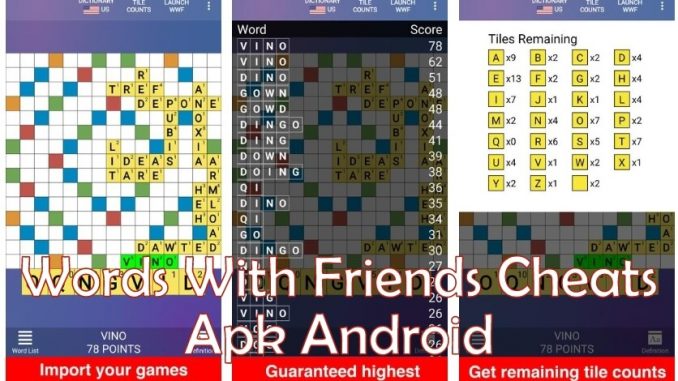 Words With Friends Cheats apk