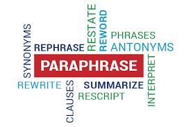 Paraphrasing tool free for use