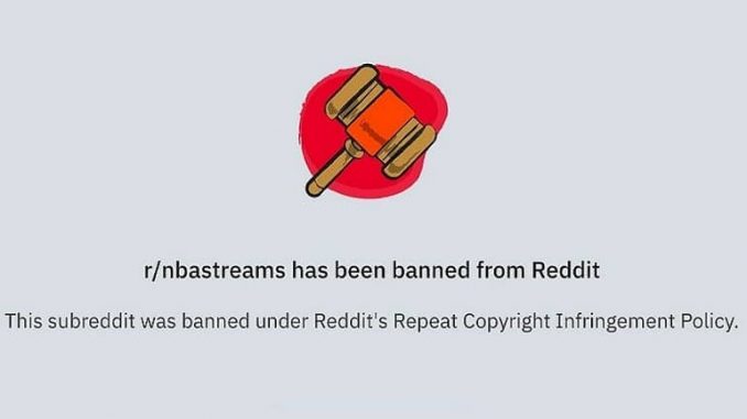 nbastreams reddit banned alternatives