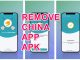 Remove china Apps