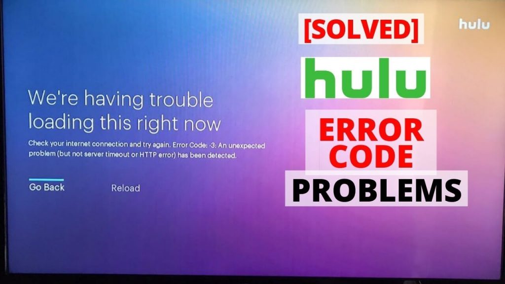 Hulu Error Code 503 Fix