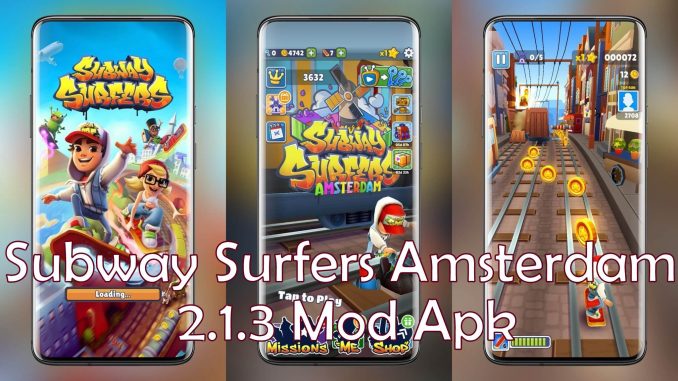 Subway Surfers Winter Holidays Mod Apk v1.112.0 with Unlimited Coins & Keys  [November 2019]