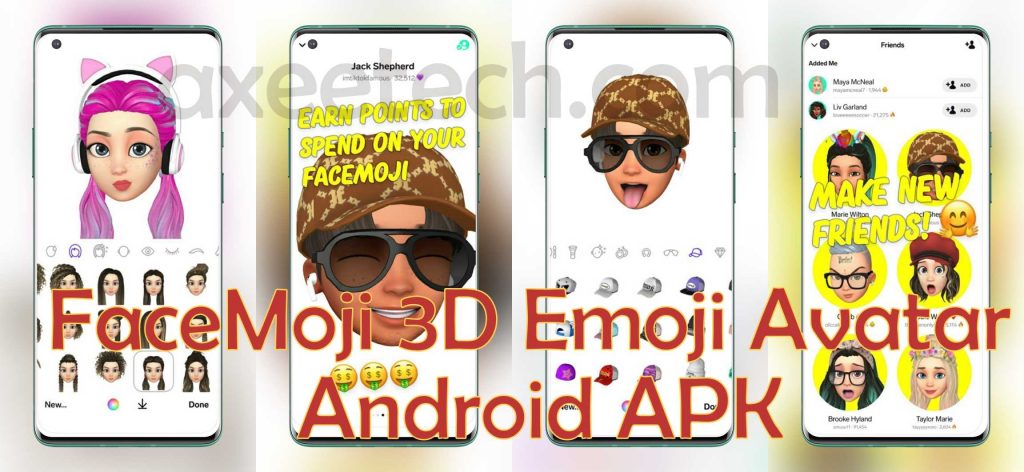 Facemoji Your 3D Emoji Avatar APk Android