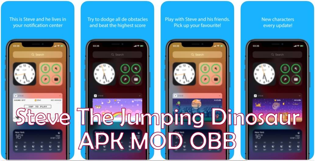 Steve the Jumping Dinosaur Apk OBB for Android