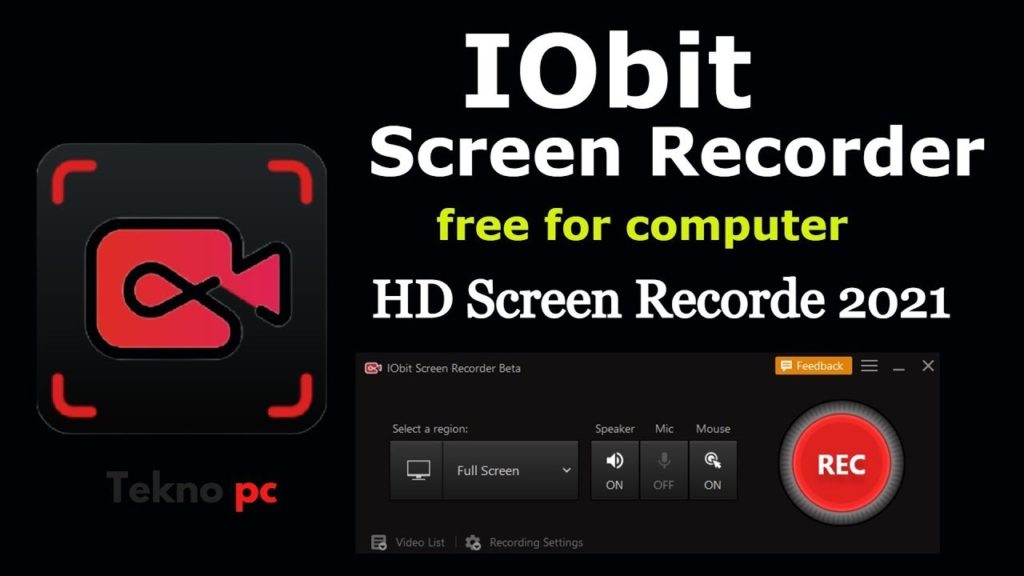 iOBIT screen recorder