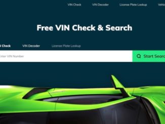 VIN Check and Search