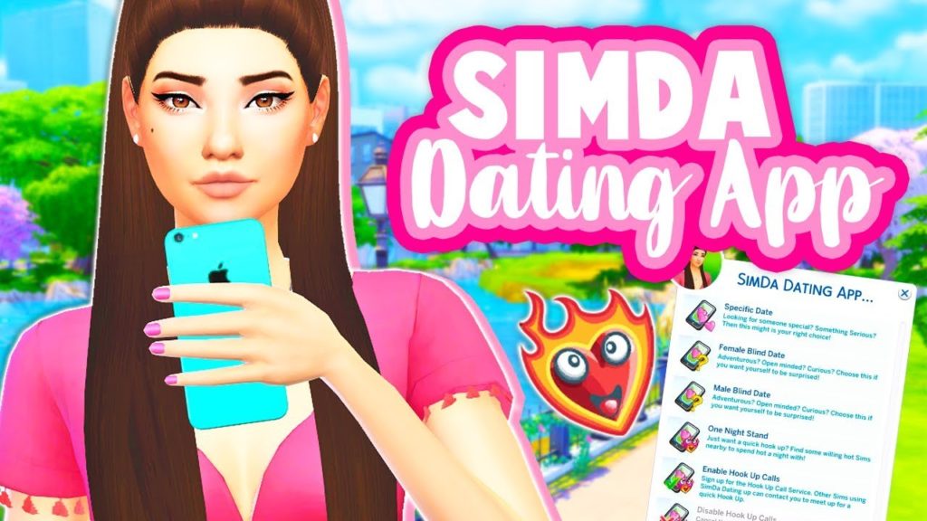SimDA Dating App for Sims 4