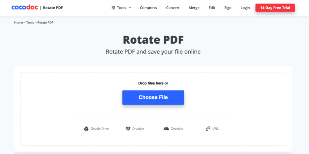 Rotate PDF Files