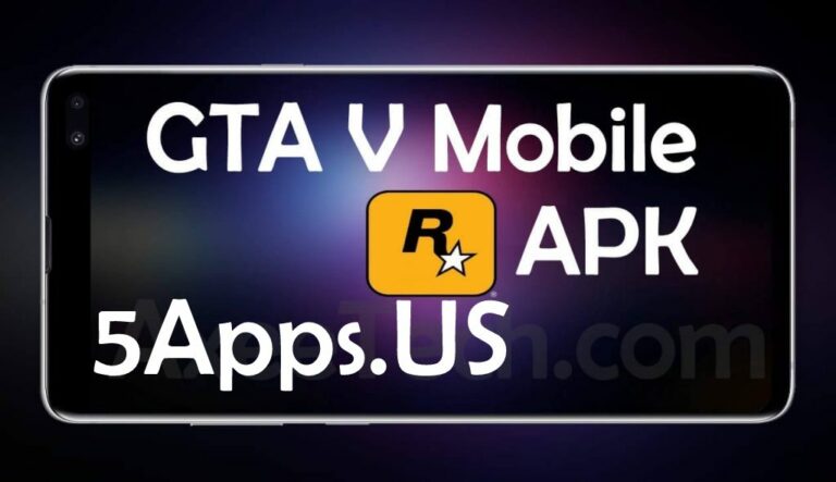 Download 5Apps US GTA 5 Apk Mod +OBB/Data 200 MB