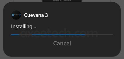 Cuevana 3 Android Install