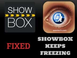Showbox Keeps Freezing