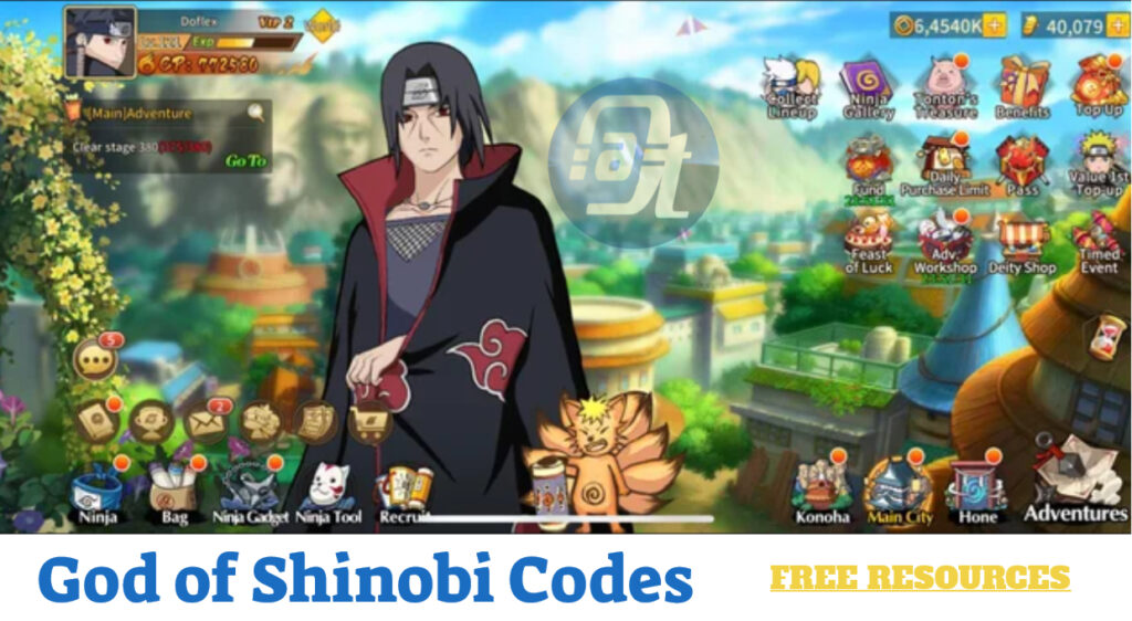 God of Shinobi Rebirth Codes Android