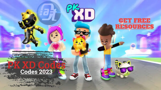 PK XD Mod APK NEW Codes January 2023