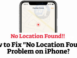 No Location Found