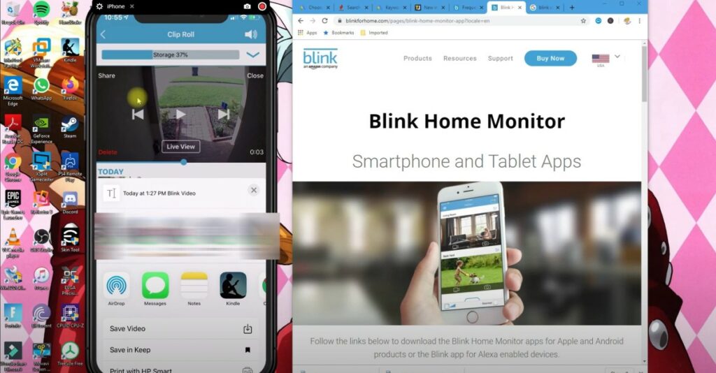 Blink Home Monitor App for PC Windows 11