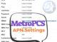 MetroPCS APN Settings