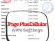 Page Plus Cellular APN Settings