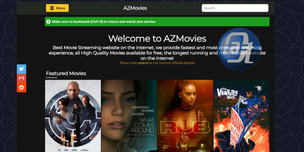 AzMovies - Alternative best free movie streaming site