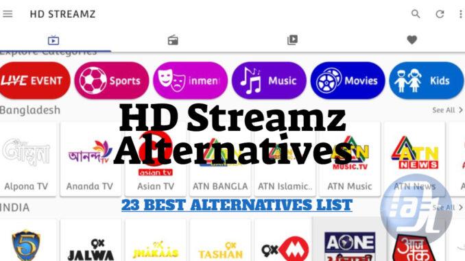 HD STreamz Alternatives