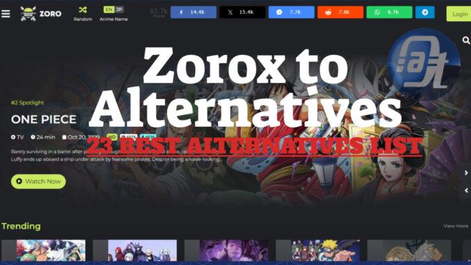 Zorox to Alternatives